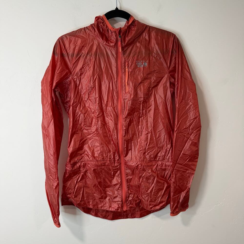 Mountain Hardwear Women's Ghost Lite Packable Jacket‎ Red Small Running
